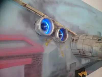 airplane wall art  3D model