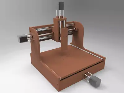 Student 3 axis CNC Free 3D model