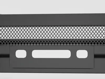 BUMPER CUSTOM FOR TOYOTA HILUX 3D model