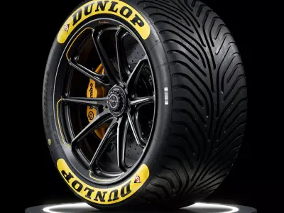 Dunlop LeMans24 305 680 R18 3D model