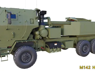 M142 HIMARS 3D model