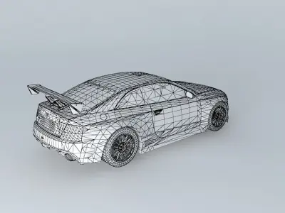 Modified Audi RS5 GT2 Concept Free 3D model