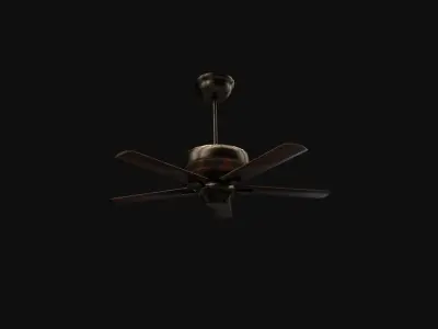 Old Office Free low-poly 3D model