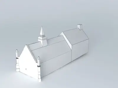 Chapel Brouel Free 3D model