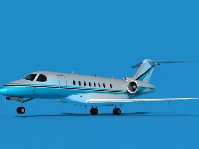 Cessna Citation C700 Longitude V13 3D model