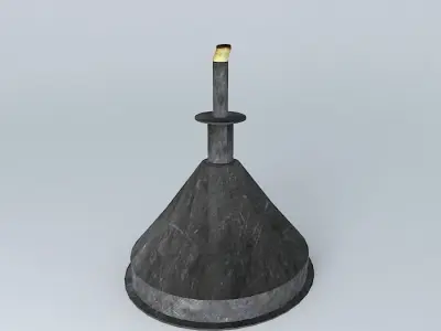 Lamp kerosene Free 3D model