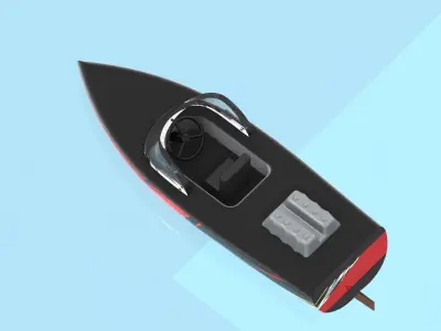 RC Boat YC Design 3D Printer Model 3D print model