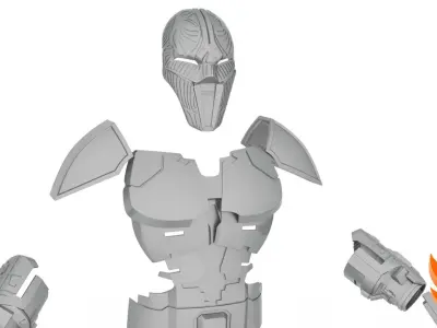 Sith Acolyte Armor 3D model