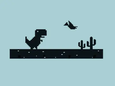 Google Dinosaur Keyholder - Decorative Creative Key 3D print model