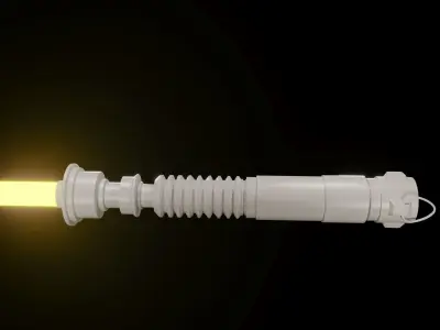 LIGHTSABER star wars light saber Free low-poly 3D model
