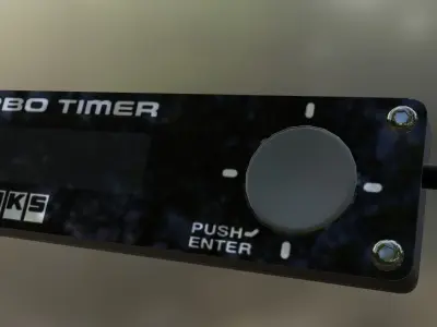 HKS Turbo Timer Low-poly 3D model
