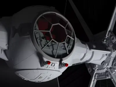 Star Wars Imperial Tie Fighter Free 3D model