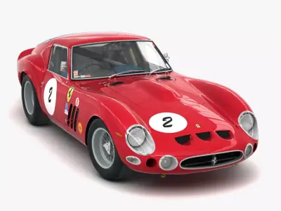 Ferrari 250 GTO - 330 GTO - 4561SA - No Engine 3D model