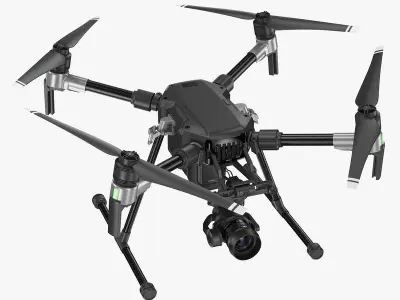 E3D - DJI Matrice 200 Drone 3D model
