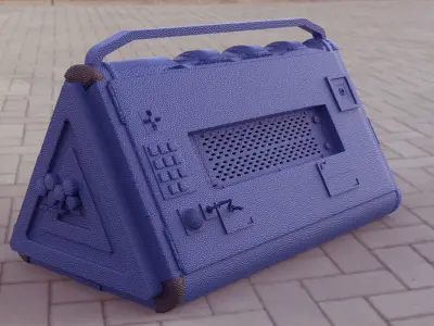 sci-fi bag 3D model