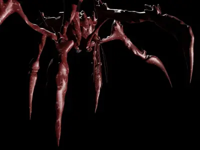 Scylla simple model GXK new Empire Low-poly 3D model