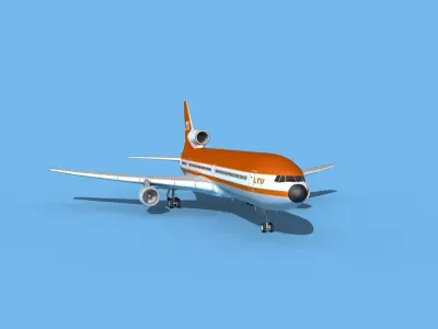 Lockheed L-1011 Tristar LTU 3D model