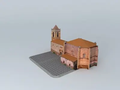 Parroquia Nuestra Señora de los Olmos, Torre de Juan Abad Free 3D model
