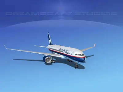 Boeing 787-8 Aeromexico 3D model