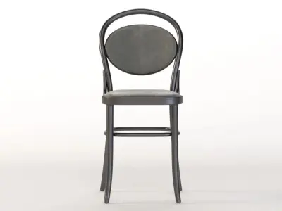 Michael Thonet 20 Era Commercial Bentwood Bar Chair 3D model