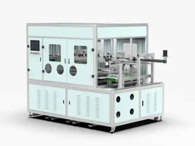 Helium Detection Machine 3D model