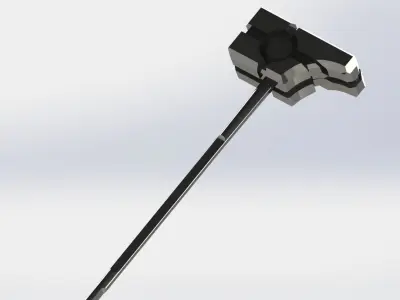 Ronan The Accusers Hammer 3D model