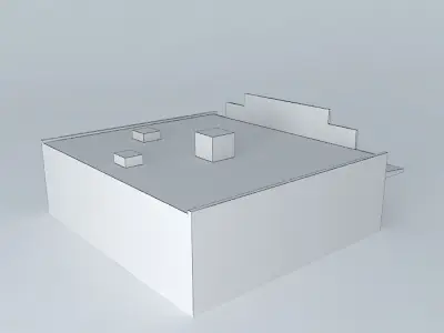 Victorville Rustic Tavern Wild West Style Low-poly 3D model