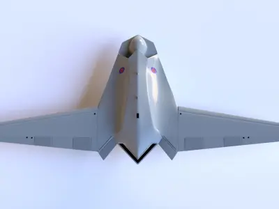 BAE Systems CORAX RAVEN - Low Observable Rotorcraft Testbed - 3D model