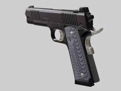 MAGNUM DESERT EAGLE 1911 g 45ACP Low-poly 3D model