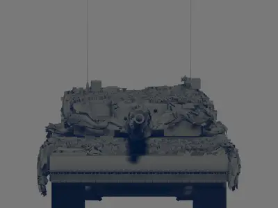 Stridsvagn 121 3D model