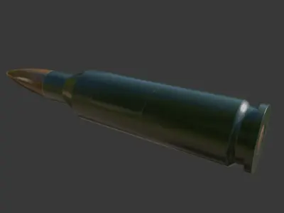 5-45x39 Ammo Free low-poly 3D model