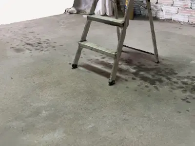 Ladder in Garage 3D print model