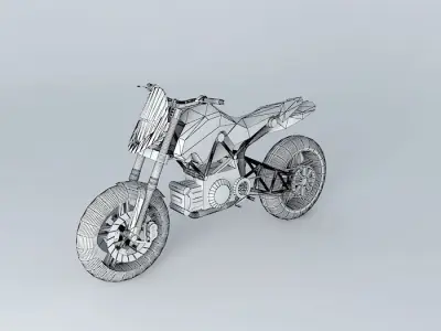 SuperMotard Concept Free 3D model