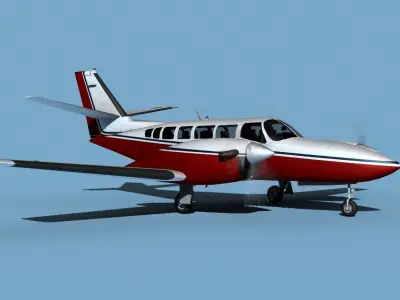 Cessna F406 Caravan II V08 3D model