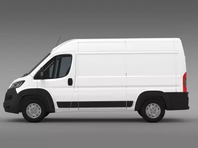 Peugeot Manager Furgon L2H2 2017 3D model