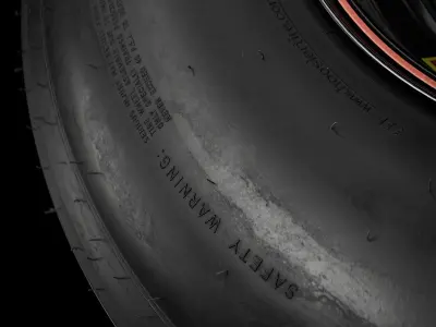 Hoosier C07 330 15 3D model