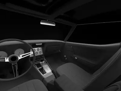 Stingray corvette 3D model