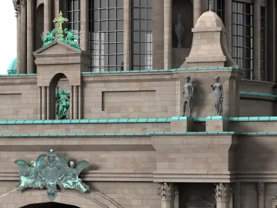 Berlin Cathedral 3D model
