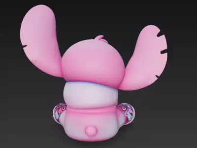 Stitch - Angel 3D print model