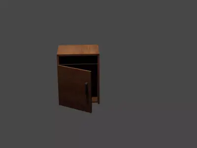 Small Dresser  Free 3D model