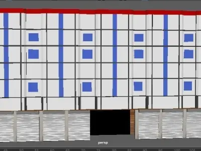 this is the building exterior Free 3D model