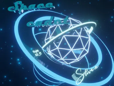 space cadet Low-poly 3D model