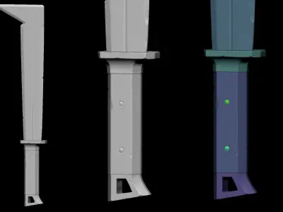 Machete Free 3D model