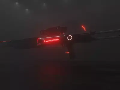 Sci Fi energy weapon 3D model