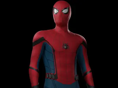 Spider-man Homecoming Stark Tech Suit 3D model Free 3D model