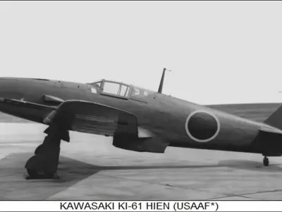 Kawasaki Ki-61 3D model