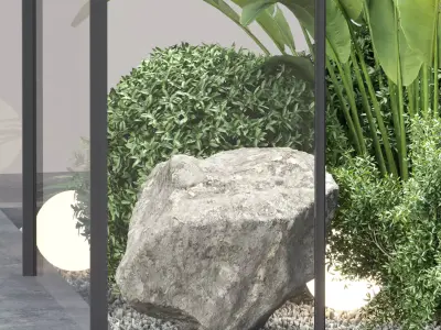 Indoor Plants Vol 321 3D Model Scene 3D model