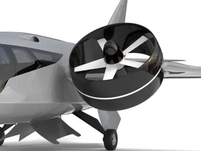 Ducted Fan for Aircraft 3D model