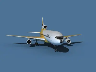 Lockheed L-1011-50 Northeast 3D model