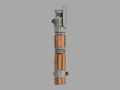 Indara Lightsaber - Star Wars Acolyte 3D model